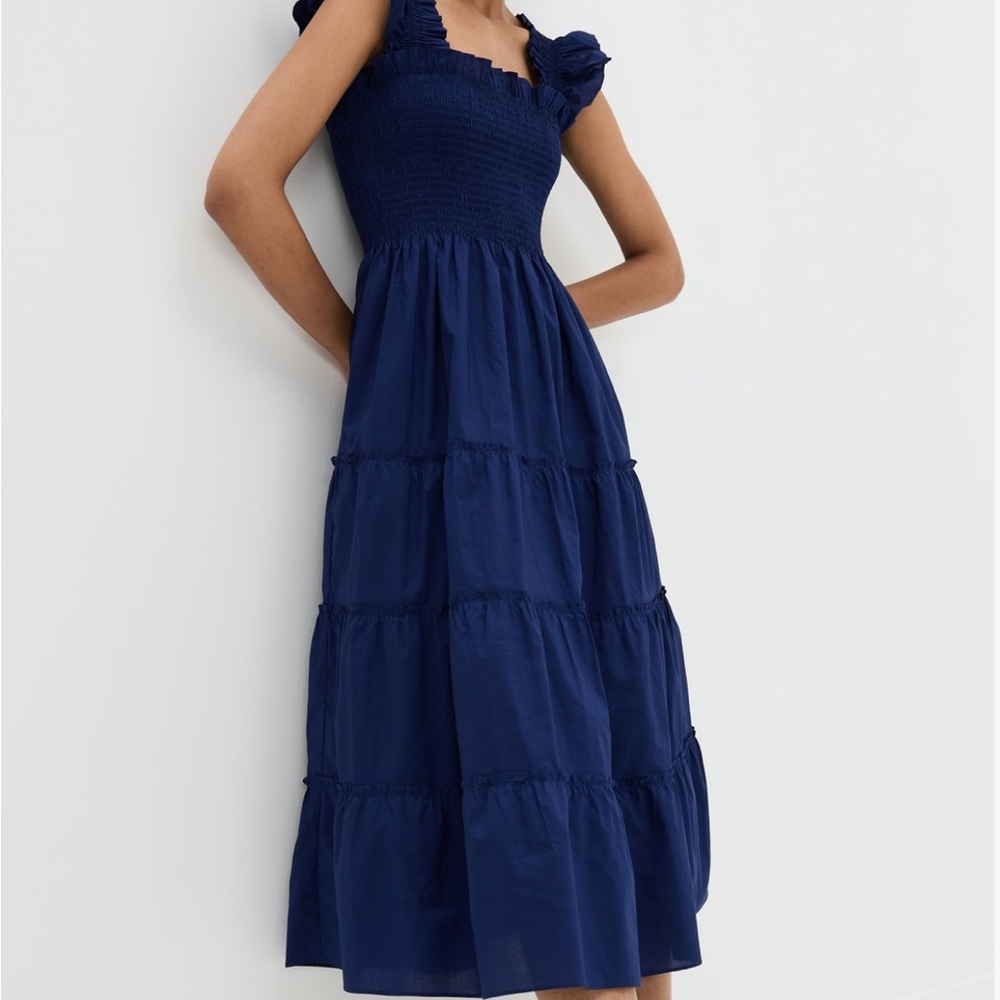 Hill House Home Ellie Cotton Nap Dress Navy